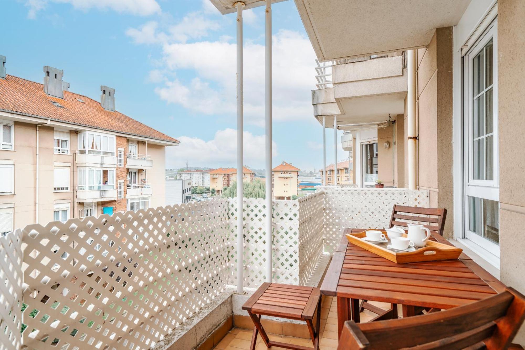 Апартаменты Piso Con Piscina Сантандер Экстерьер фото